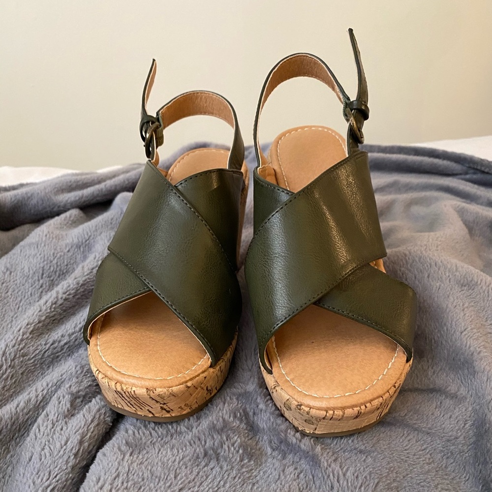 Green Espadrilles